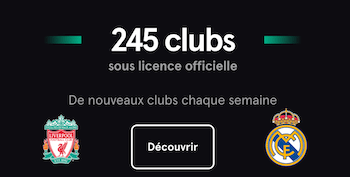 245 clubs sous licence officielle sorare